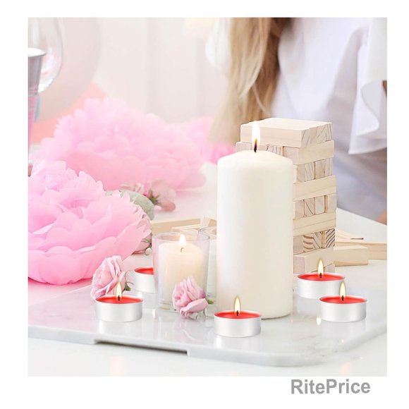 30 Pcs (1 Pack) Strawberry Tealight Candles, Aromatherapy 2.5 hrs Burn Freshener - Picture 11 of 11